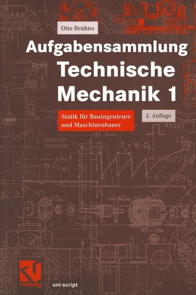 Produktbild: Aufgabensammlung Technische Mechanik 1