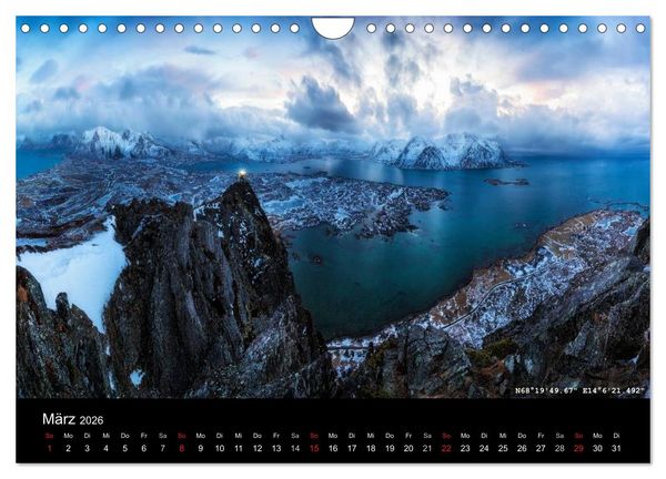 Produktbild: More Wild, Wild Places 2026 (Wandkalender 2026 DIN A4 quer), CALVENDO Monatskalender