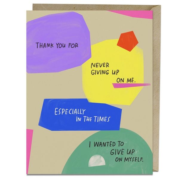 Produktbild: 6-Pack Em & Friends Never Giving Up Card