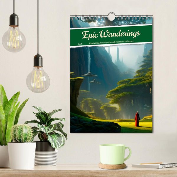 Produktbild: Epic Wanderings (Wall Calendar 2026 DIN A4 portrait), CALVENDO 12 Month Wall Calendar