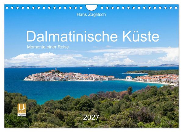 Produktbild: Dalamtinische K&uuml;ste - Momente einer Reise (Wandkalender 2027 DIN A4 quer), CALVENDO Monatskalender