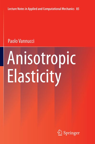 Produktbild: Anisotropic Elasticity