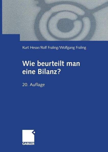 Produktbild: Wie beurteilt man eine Bilanz?