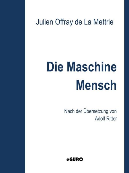 Produktbild: DIe Maschine Mensch