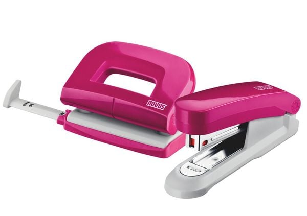 Produktbild: novus Locher und Heftger&auml;t pink