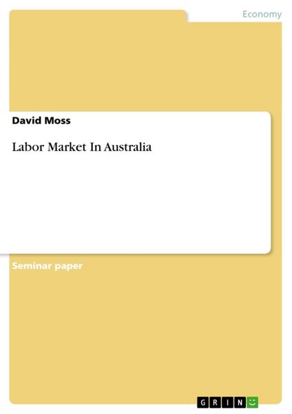Produktbild: Labor Market In Australia