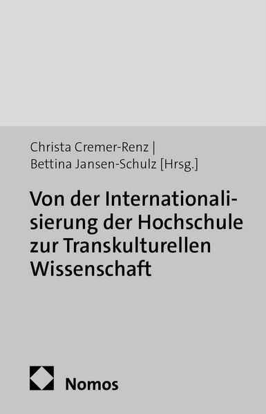 Produktbild: Von der Internationalisierung der Hochschule zur Transkulturellen Wissenschaft