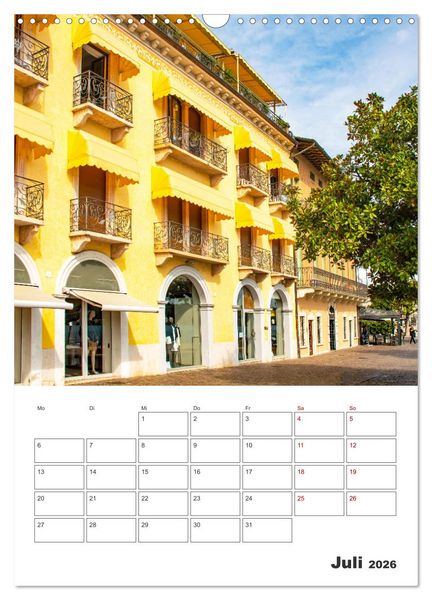 Produktbild: Salo am Gardasee - Reiseplaner (Wandkalender 2026 DIN A3 hoch), CALVENDO Monatskalender