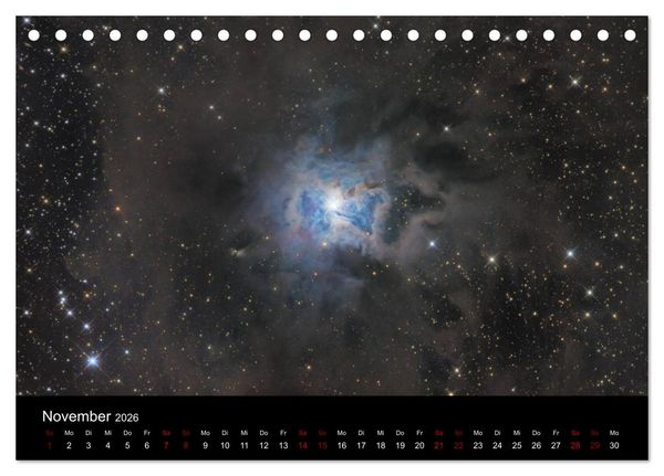 Produktbild: Beeindruckendes Universum (Tischkalender 2026 DIN A5 quer), CALVENDO Monatskalender