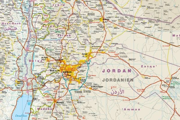 Produktbild: Reise Know-How Landkarte Jordanien / Jordan 1:400.000