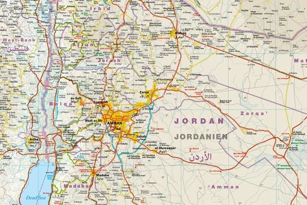 Produktbild: Reise Know-How Landkarte Jordanien / Jordan (1:400.000)