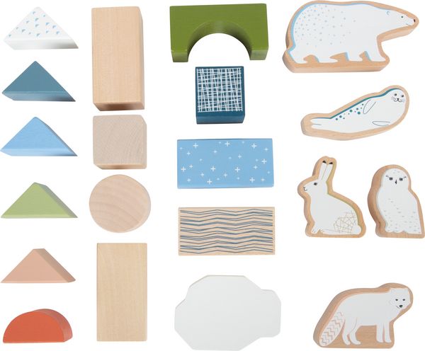 Produktbild: Holzbausteine "Arctic"