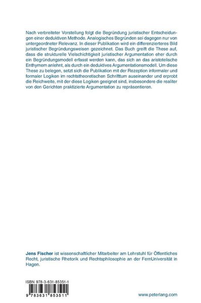 Produktbild: Analogie und Argument