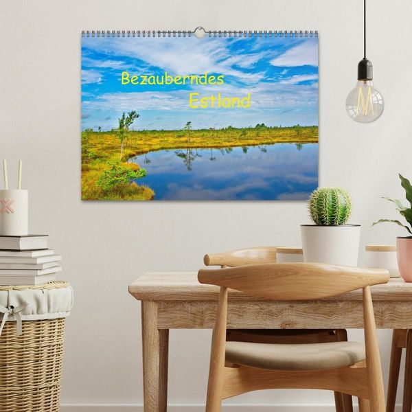 Produktbild: Bezauberndes Estland (Wandkalender 2027 DIN A3 quer), CALVENDO Monatskalender