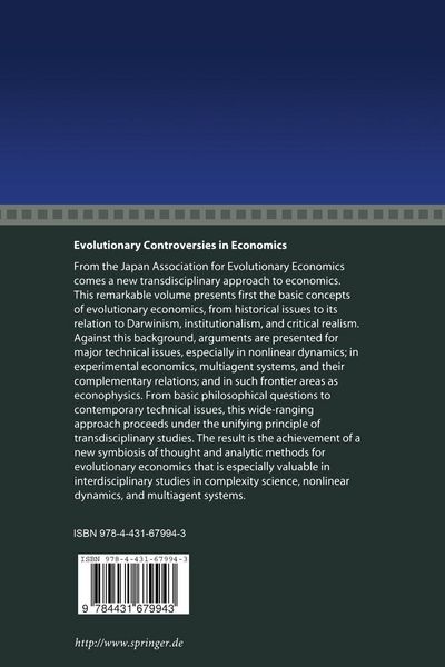 Produktbild: Evolutionary Controversies in Economics