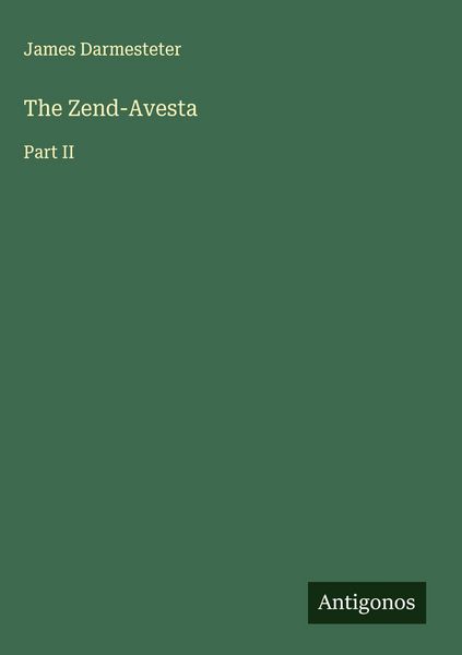 Produktbild: The Zend-Avesta