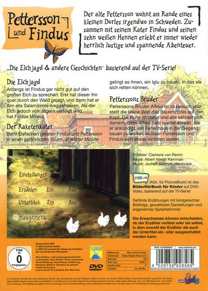 Produktbild: Pettersson und Findus - Die Elchjagd & andere Geschichten