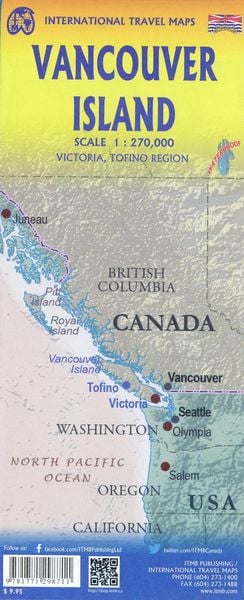 Produktbild: International Travel Map Vancouver Island