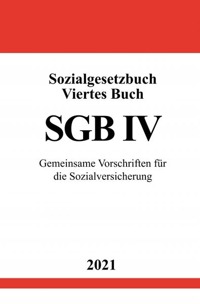 Produktbild: Sozialgesetzbuch Viertes Buch (SGB IV)