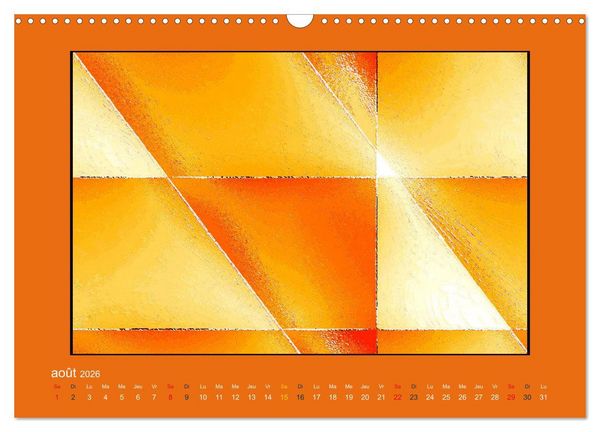 Produktbild: L'&acirc;me sauvage de l'abstrait (Calendrier mural 2026 DIN A3 vertical), CALVENDO calendrier mensuel