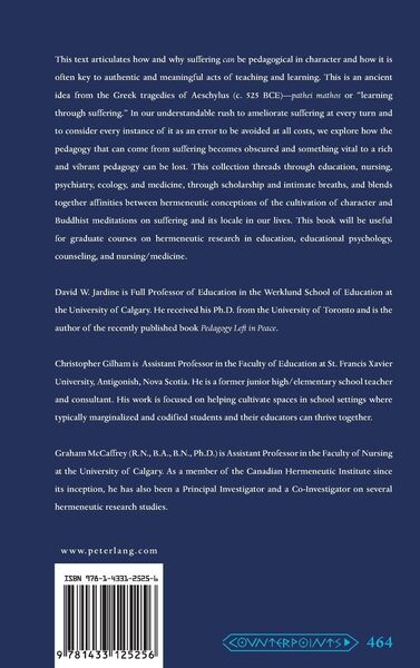 Produktbild: On the Pedagogy of Suffering