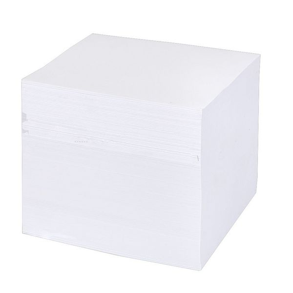 Produktbild: Idena Notizklotz geleimt 80g/m&sup2; wei&szlig; 9x9x9cm 800 Blatt
