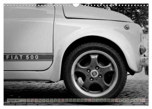 Produktbild: il Cinquecento - Details im Fokus - im Look eines legend&auml;ren Analogfilms (Wandkalender 2027 DIN A3 quer), CALVENDO Monatskalender