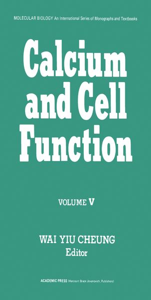 Produktbild: Calcium and Cell Function