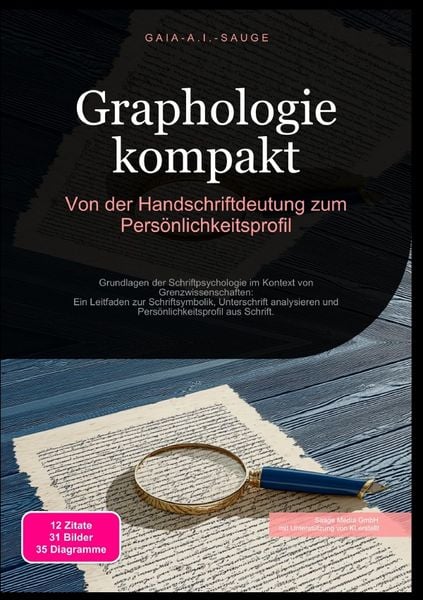 Produktbild: Graphologie kompakt: Von der Handschriftdeutung zum Pers&ouml;nlichkeitsprofil