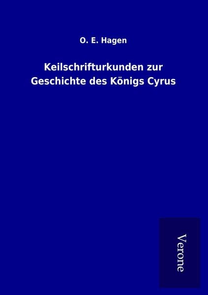 Produktbild: Keilschrifturkunden zur Geschichte des K&ouml;nigs Cyrus