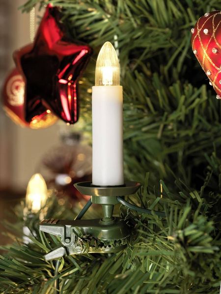 Produktbild: Konstsmide 2010-020 Weihnachtsbaum-Beleuchtung Innen netzbetrieben Anzahl Leuchtmittel 16 LED Warmwei&szlig; Beleuchtete L&auml;nge: 7.5 m