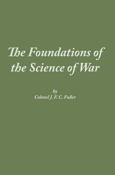 Produktbild: The Foundations of the Science of War