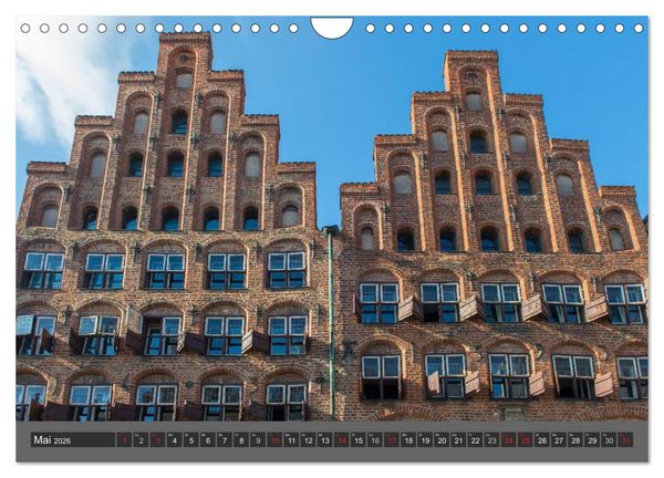 Produktbild: Die Hansestadt L&uuml;beck (Wandkalender 2026 DIN A4 quer), CALVENDO Monatskalender