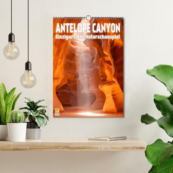 Produktbild: Antelope Canyon &ndash; Einzigartiges Naturschauspiel (Wandkalender 2026 DIN A3 hoch), CALVENDO Monatskalender