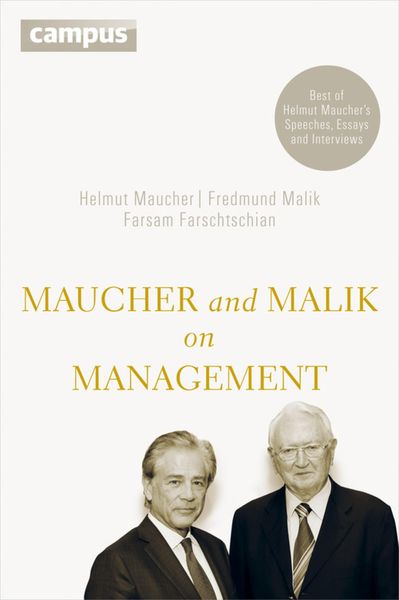 Produktbild: Maucher and Malik on Management