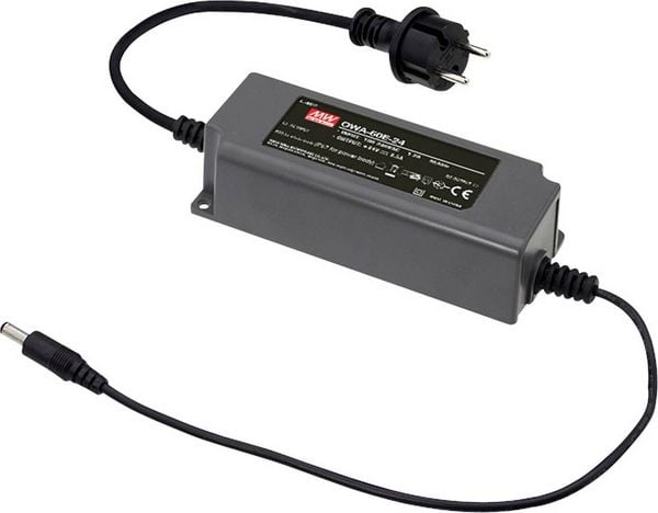 Produktbild: Mean Well OWA-60E-30 Tischnetzteil, Festspannung 30 V/DC 2A 60W