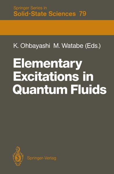 Produktbild: Elementary Excitations in Quantum Fluids