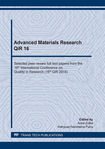 Produktbild: Advanced Materials Research QiR 16