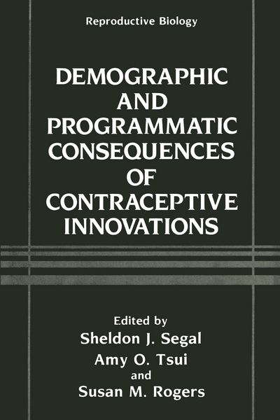Produktbild: Demographic and Programmatic Consequences of Contraceptive Innovations
