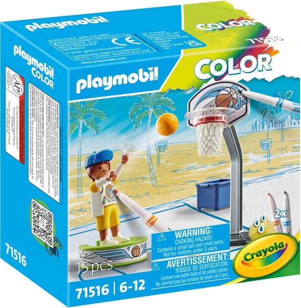 playmobil Color Skater mit Basketball