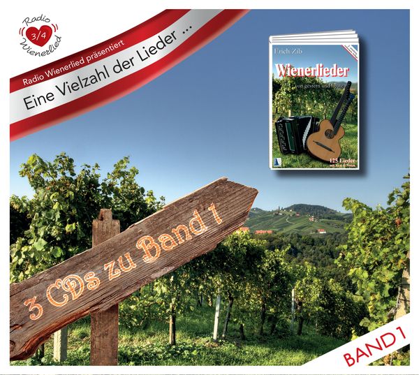 Produktbild: Wienerlieder von gestern und heute 3er-CD-Box (Band 1)