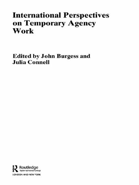 Produktbild: International Perspectives on Temporary Work