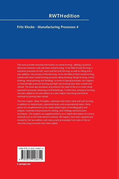 Produktbild: Manufacturing Processes 4