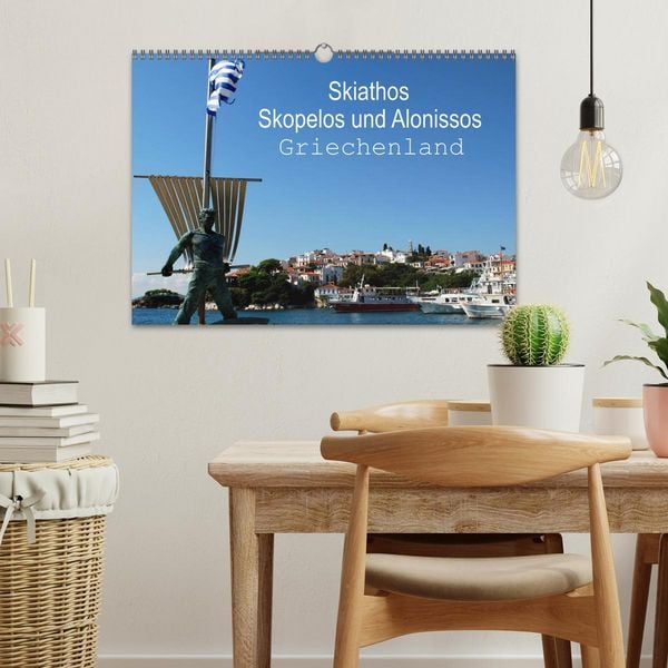 Produktbild: Skiathos Skopelos und Alonissos Griechenland (Wandkalender 2026 DIN A3 quer), CALVENDO Monatskalender