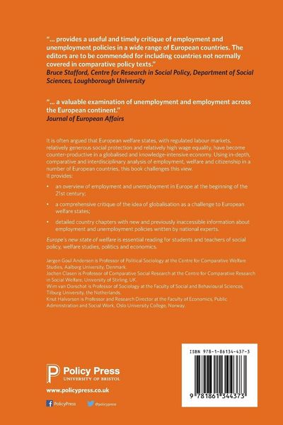 Produktbild: Europe's new state of welfare