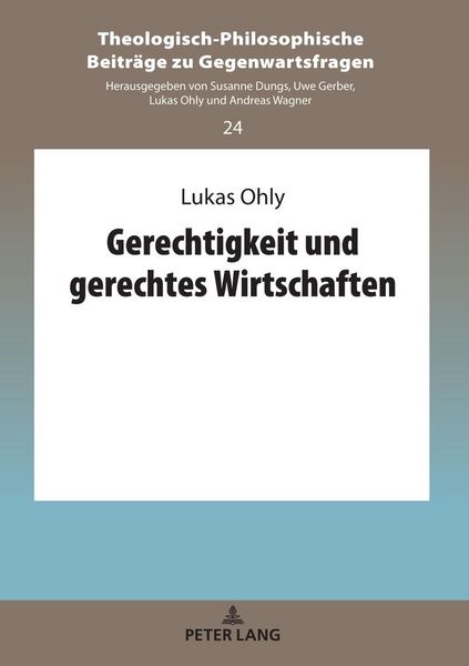 Produktbild: Gerechtigkeit und gerechtes Wirtschaften