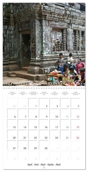 Produktbild: People's Democratic Republic - Laos (Wall Calendar 2026 12 &times; 12 Inch) CALVENDO 12 Month Wall Calendar