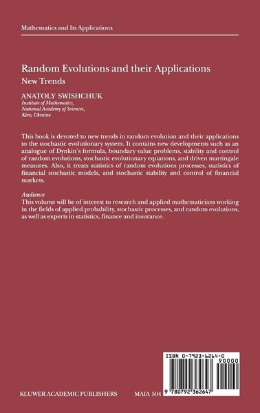 Produktbild: Random Evolutions and their Applications
