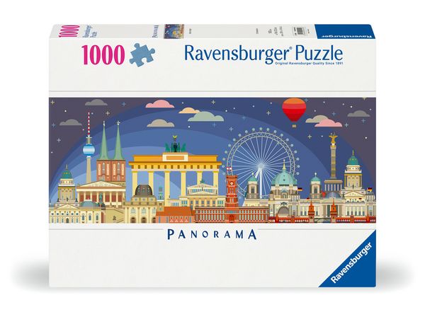 Produktbild: Erwachsenenpuzzle 1000 Teile - Nachts in Berlin