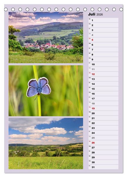 Produktbild: Hessisch Lichtenau (Tischkalender 2026 DIN A5 hoch), CALVENDO Monatskalender